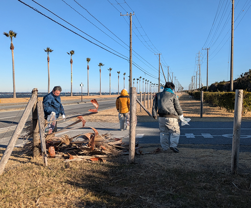 袖ケ浦海岸清掃